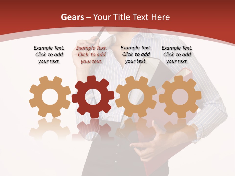 Studenten Firmen Marketing PowerPoint Template