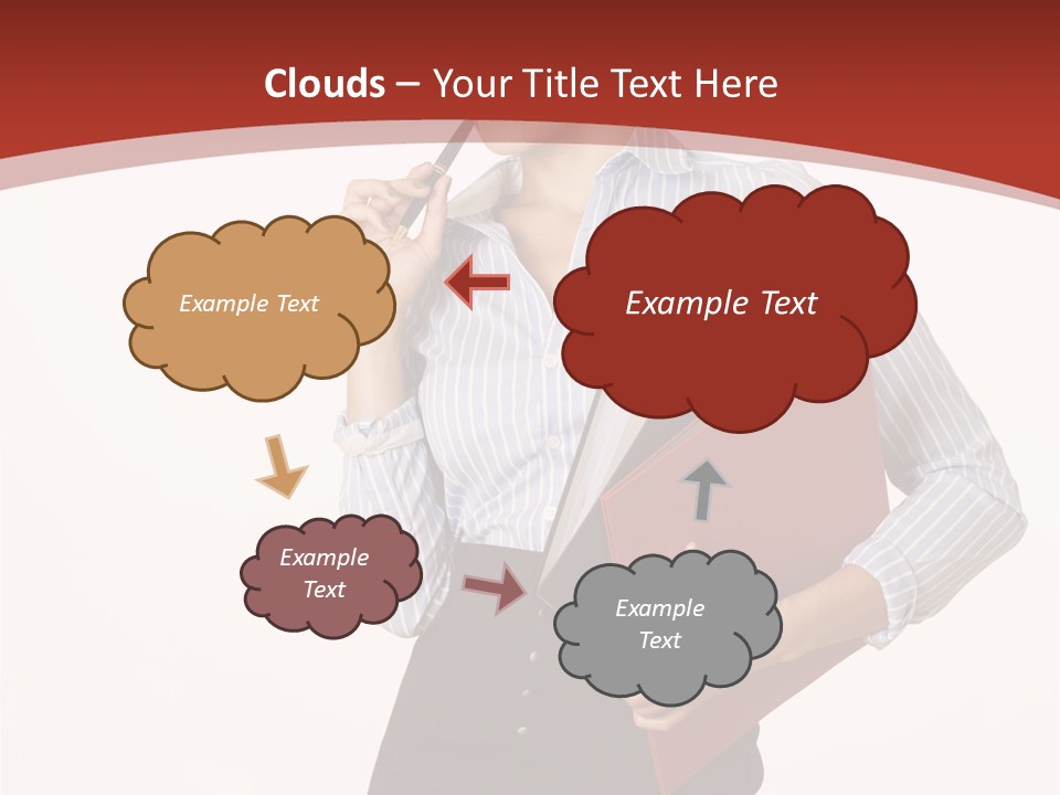 Studenten Firmen Marketing PowerPoint Template