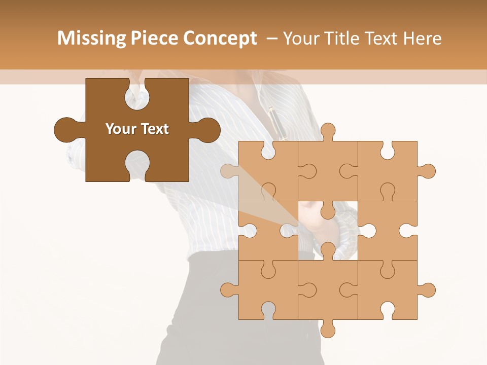 Erfolgreiche Sch Hand PowerPoint Template