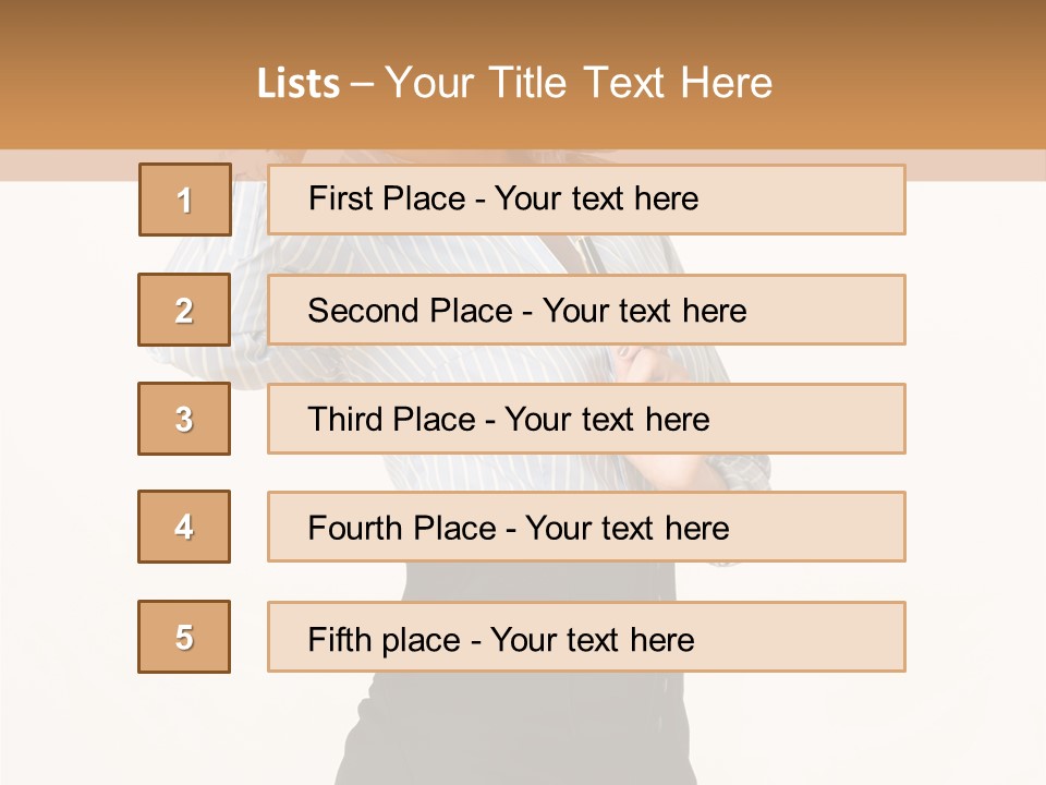 Erfolgreiche Sch Hand PowerPoint Template