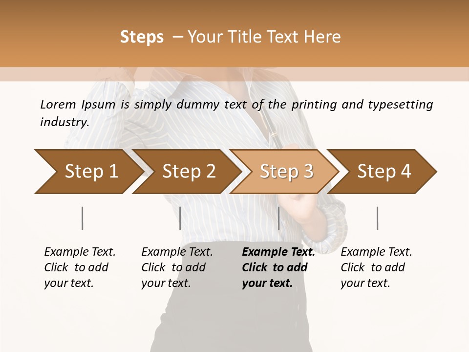 Erfolgreiche Sch Hand PowerPoint Template