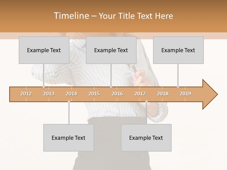 Erfolgreiche Sch Hand PowerPoint Template