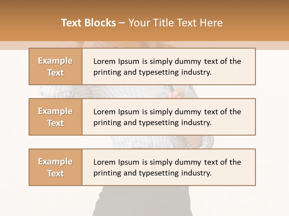 Erfolgreiche Sch Hand PowerPoint Template