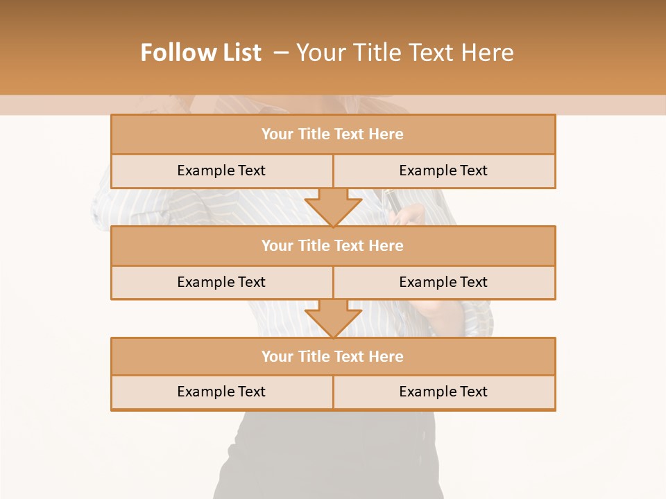 Erfolgreiche Sch Hand PowerPoint Template