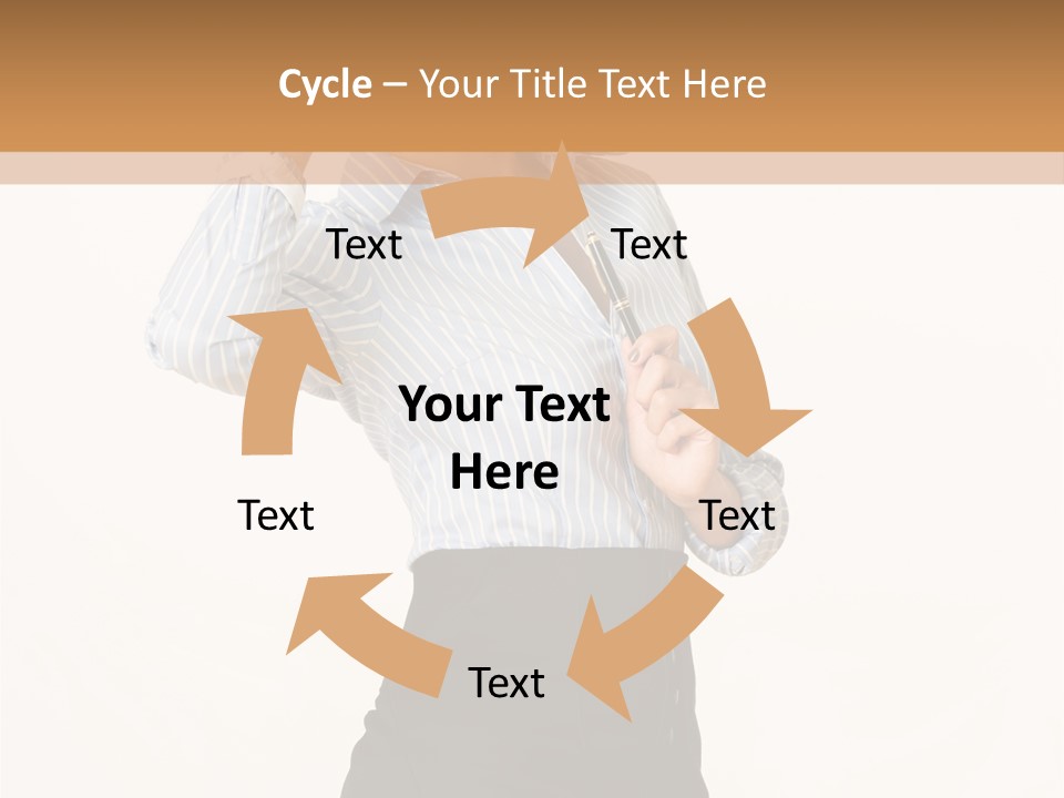 Erfolgreiche Sch Hand PowerPoint Template
