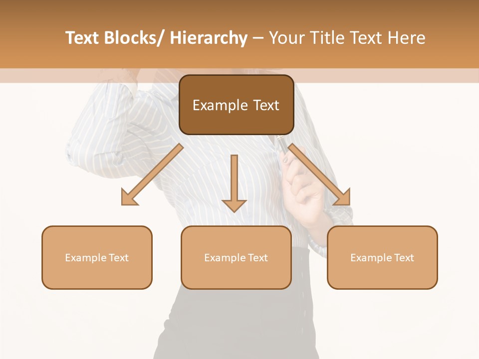 Erfolgreiche Sch Hand PowerPoint Template