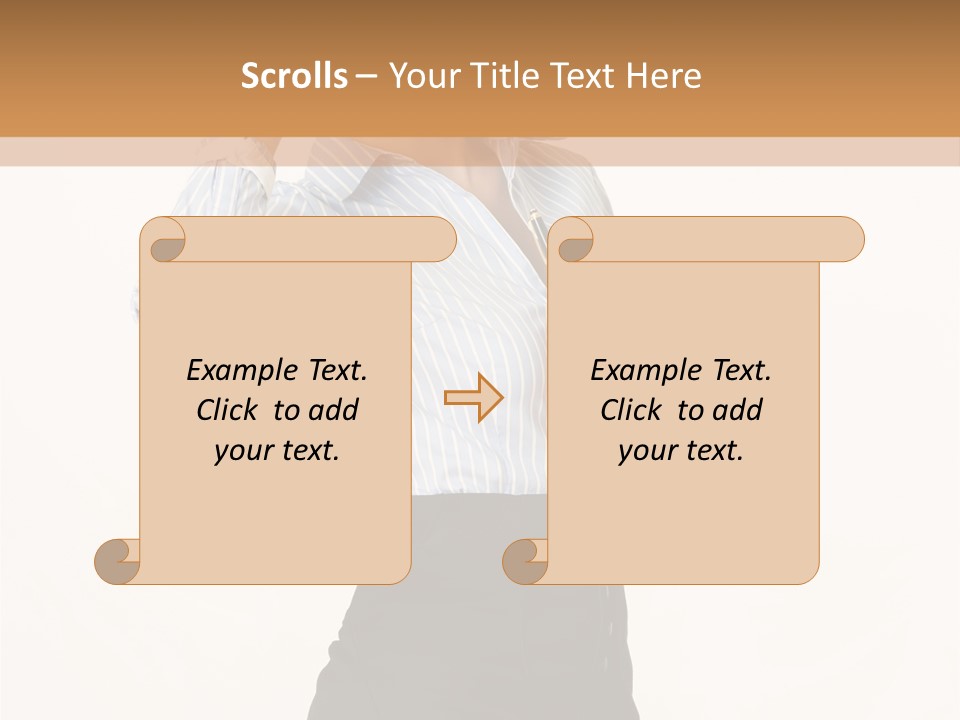 Erfolgreiche Sch Hand PowerPoint Template