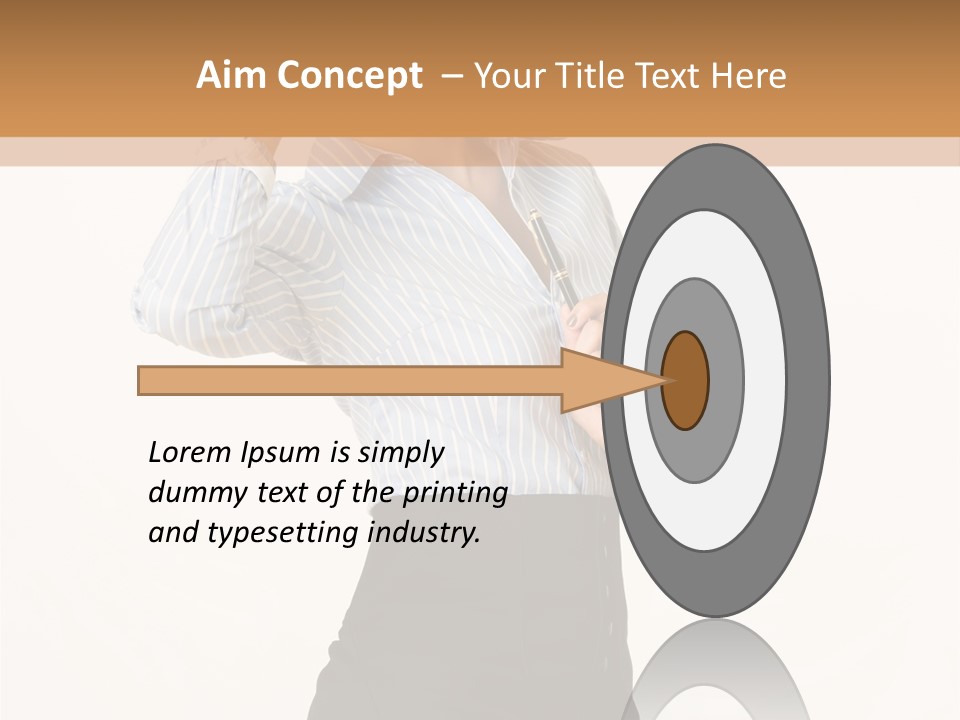 Erfolgreiche Sch Hand PowerPoint Template