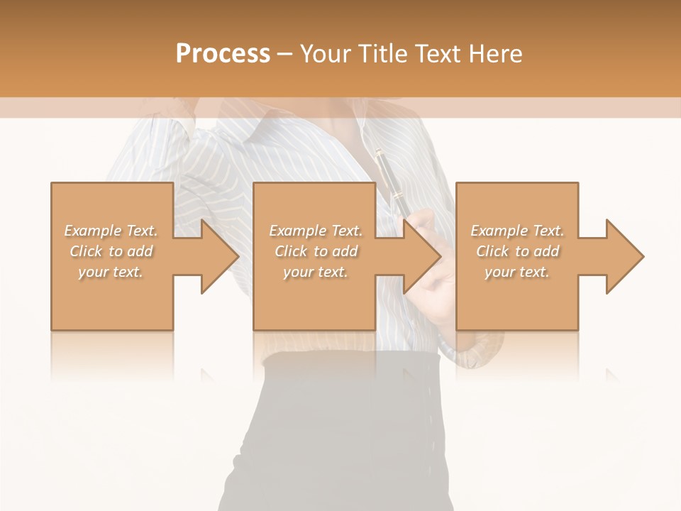 Erfolgreiche Sch Hand PowerPoint Template