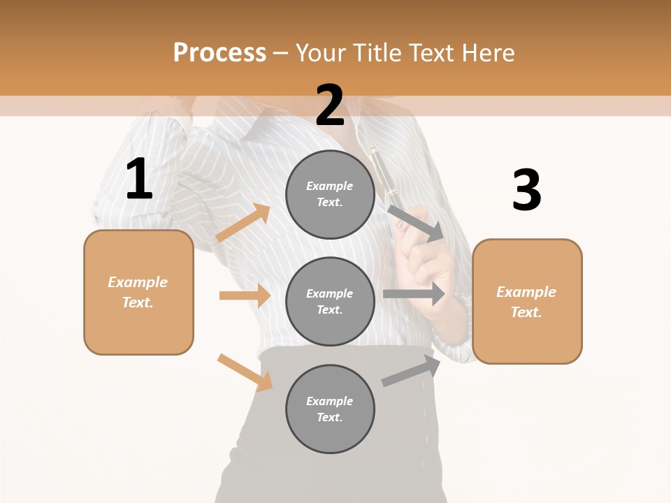 Erfolgreiche Sch Hand PowerPoint Template