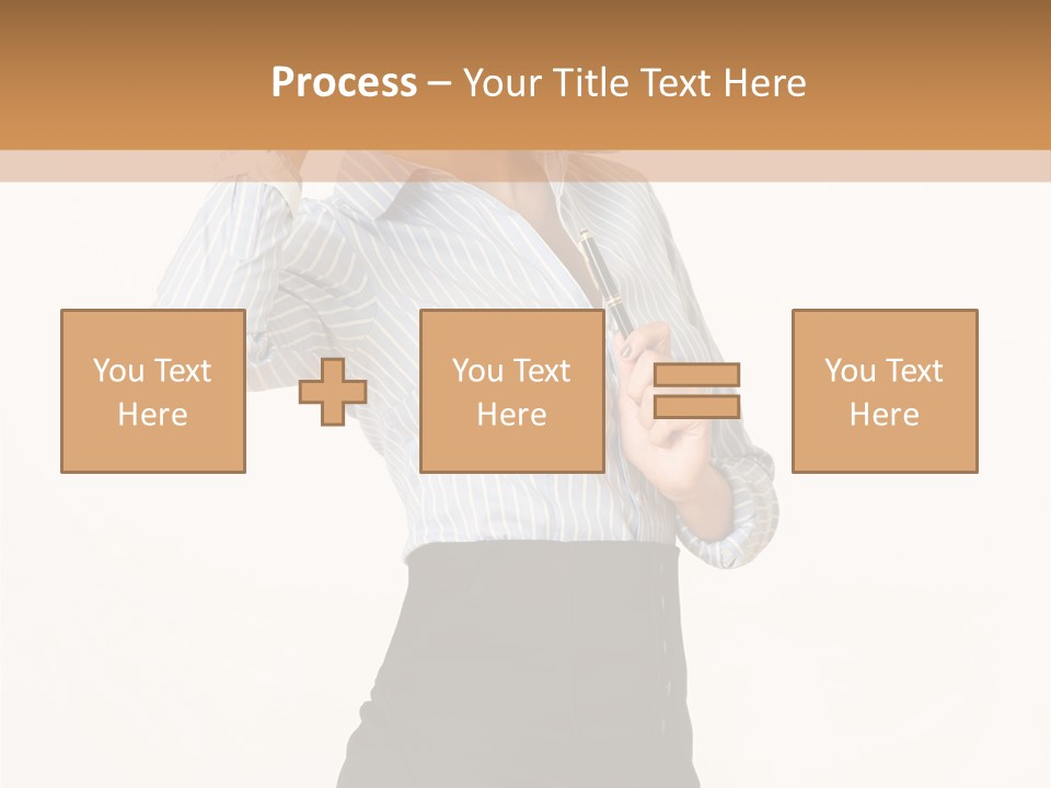 Erfolgreiche Sch Hand PowerPoint Template
