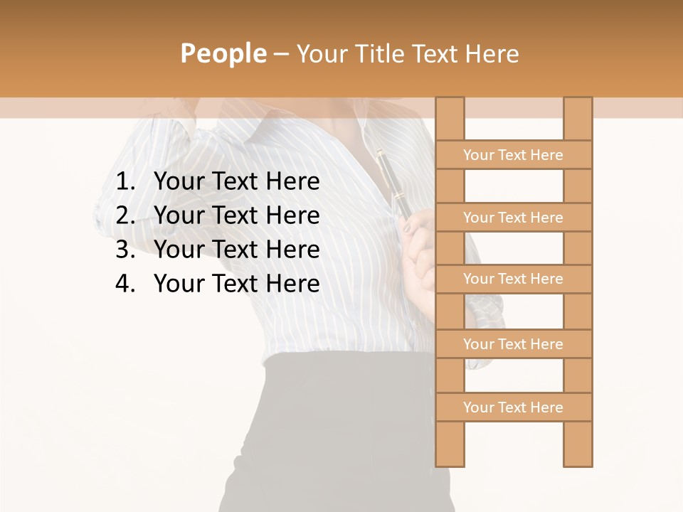 Erfolgreiche Sch Hand PowerPoint Template
