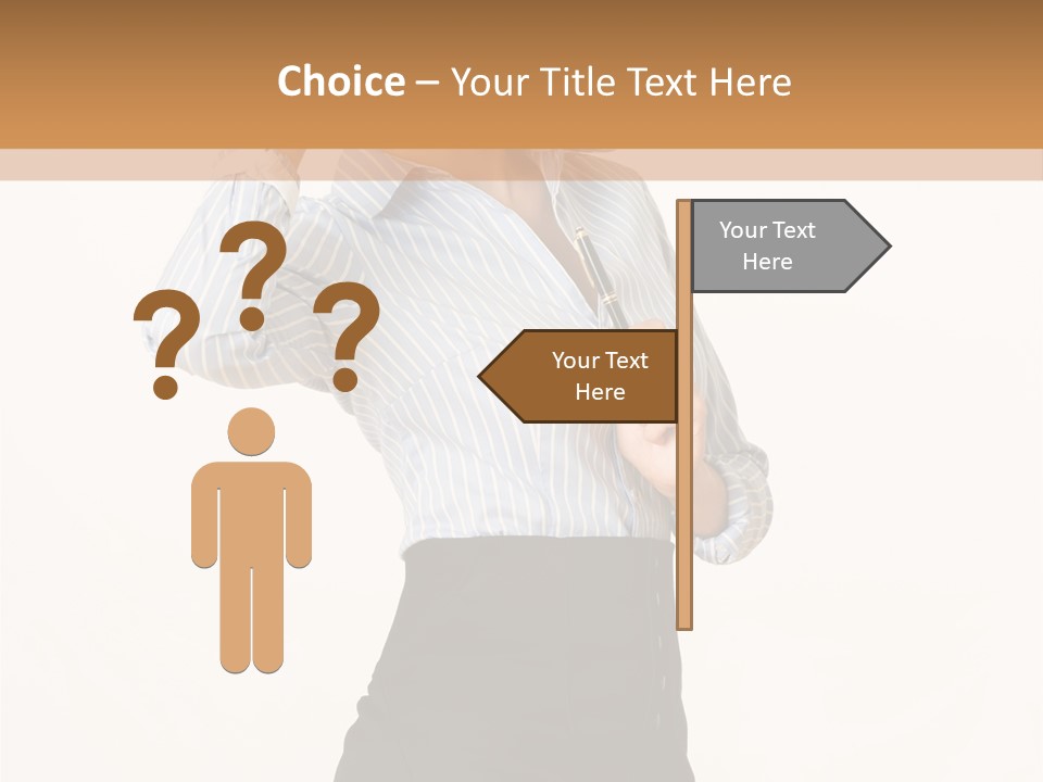 Erfolgreiche Sch Hand PowerPoint Template