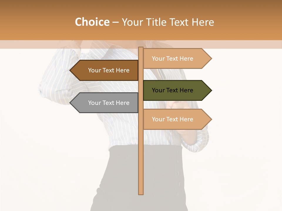 Erfolgreiche Sch Hand PowerPoint Template