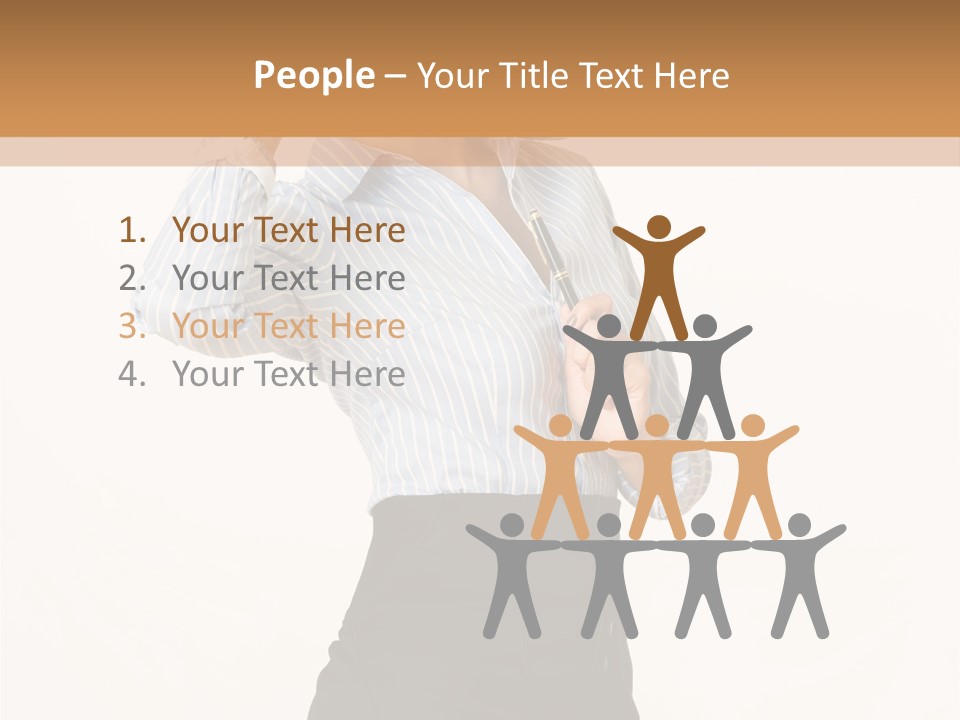 Erfolgreiche Sch Hand PowerPoint Template
