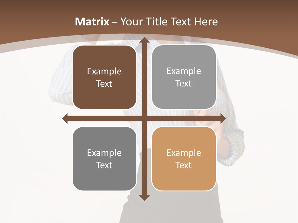 Girls Suche Erfolgreiche PowerPoint Template