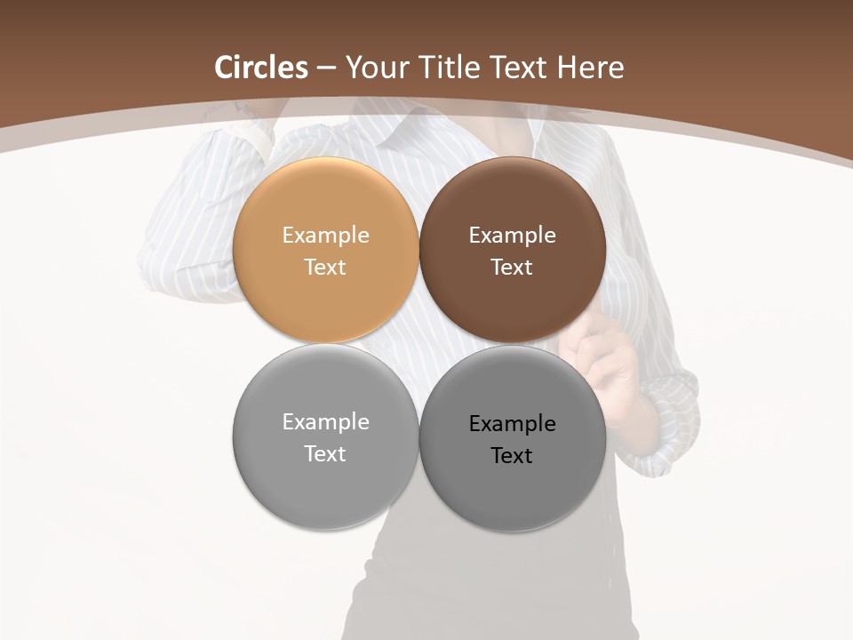 Girls Suche Erfolgreiche PowerPoint Template