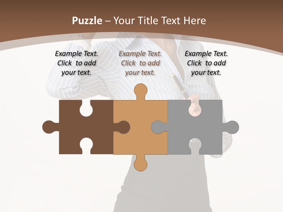 Girls Suche Erfolgreiche PowerPoint Template