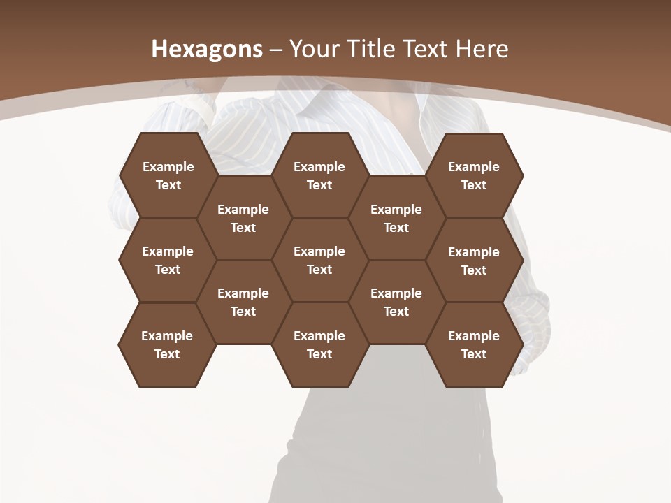 Girls Suche Erfolgreiche PowerPoint Template