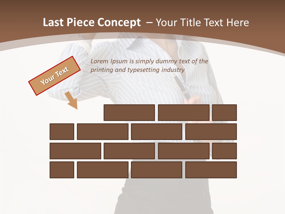 Girls Suche Erfolgreiche PowerPoint Template