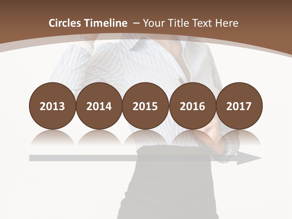 Girls Suche Erfolgreiche PowerPoint Template