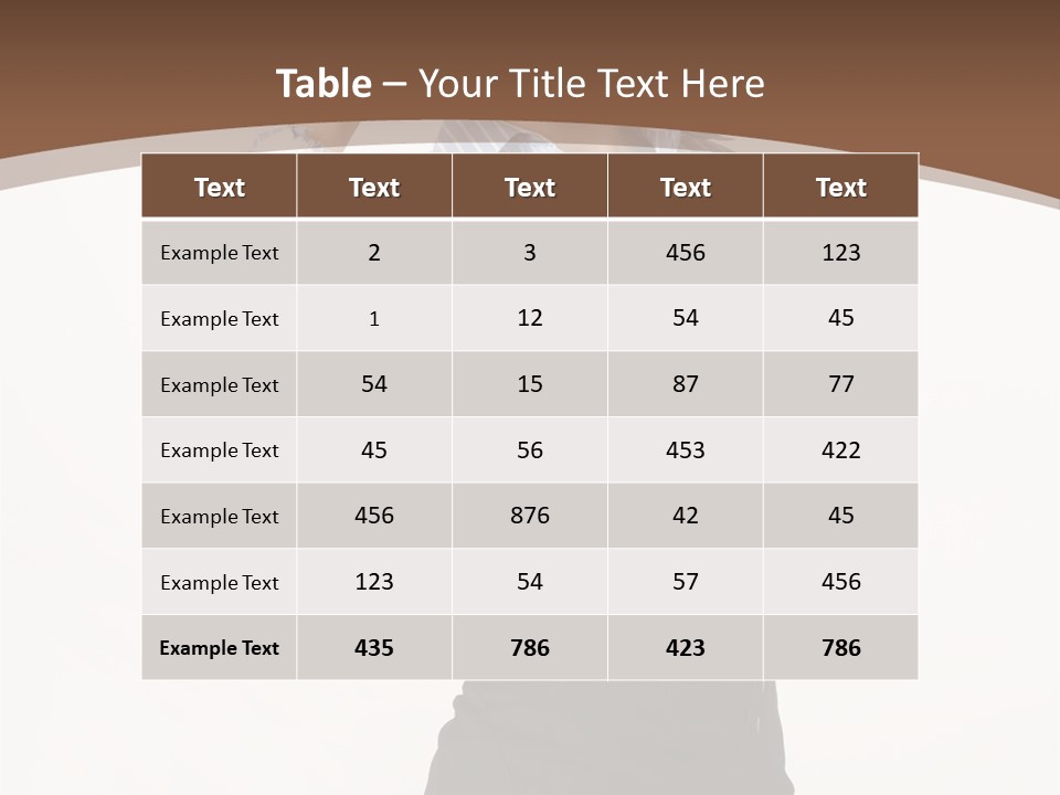 Girls Suche Erfolgreiche PowerPoint Template