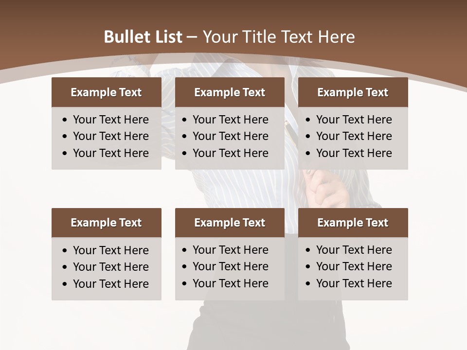 Girls Suche Erfolgreiche PowerPoint Template