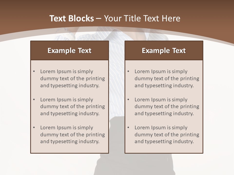 Girls Suche Erfolgreiche PowerPoint Template