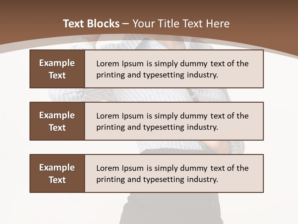 Girls Suche Erfolgreiche PowerPoint Template