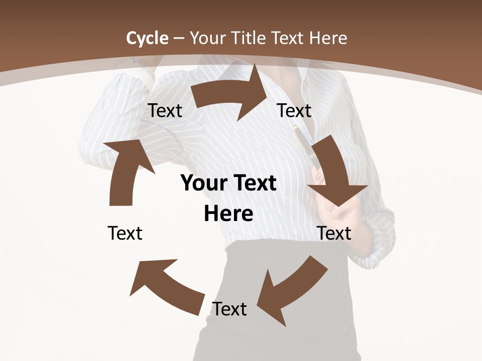 Girls Suche Erfolgreiche PowerPoint Template