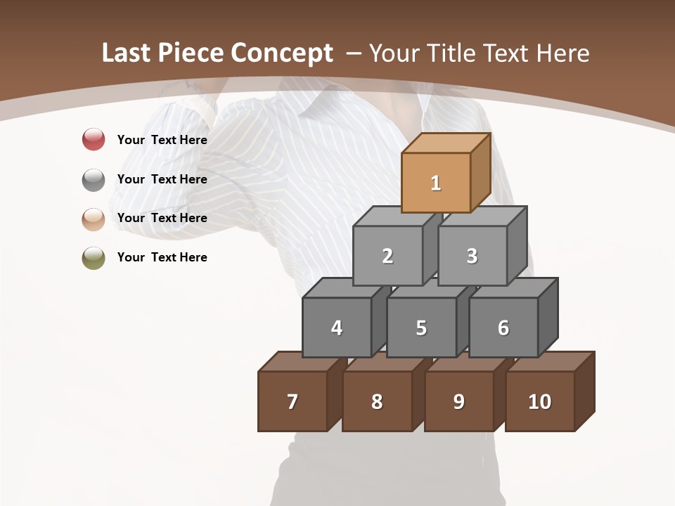 Girls Suche Erfolgreiche PowerPoint Template