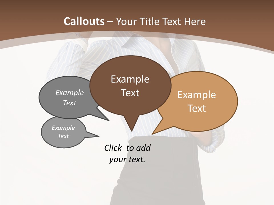 Girls Suche Erfolgreiche PowerPoint Template