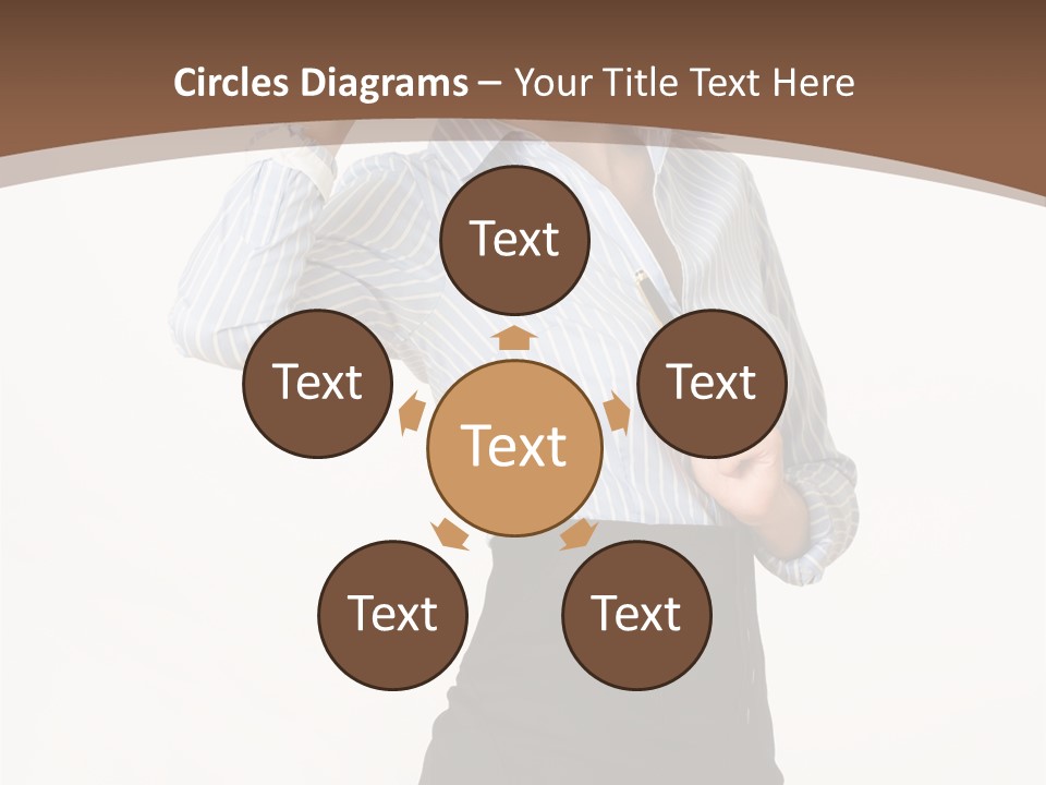 Girls Suche Erfolgreiche PowerPoint Template