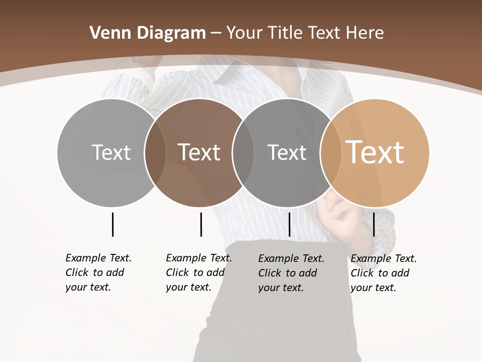 Girls Suche Erfolgreiche PowerPoint Template