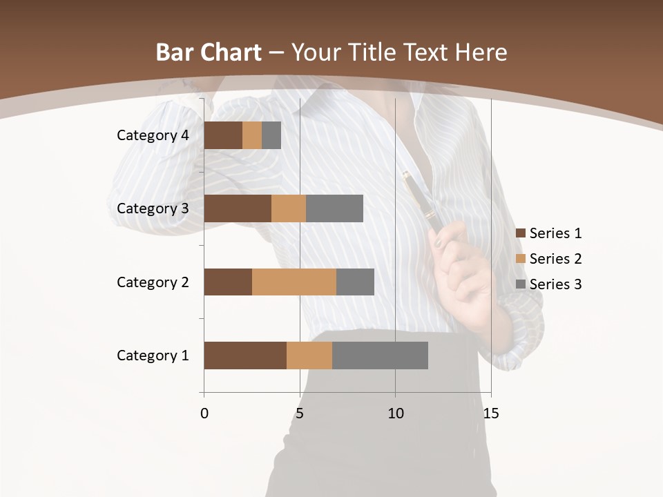 Girls Suche Erfolgreiche PowerPoint Template