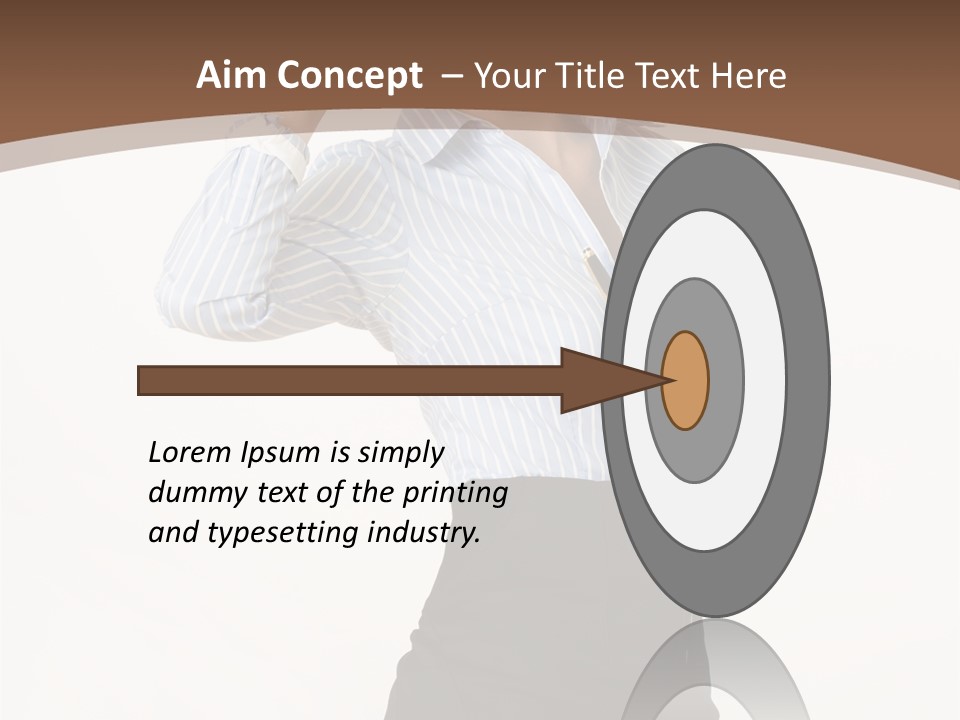 Girls Suche Erfolgreiche PowerPoint Template