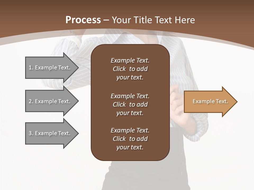 Girls Suche Erfolgreiche PowerPoint Template