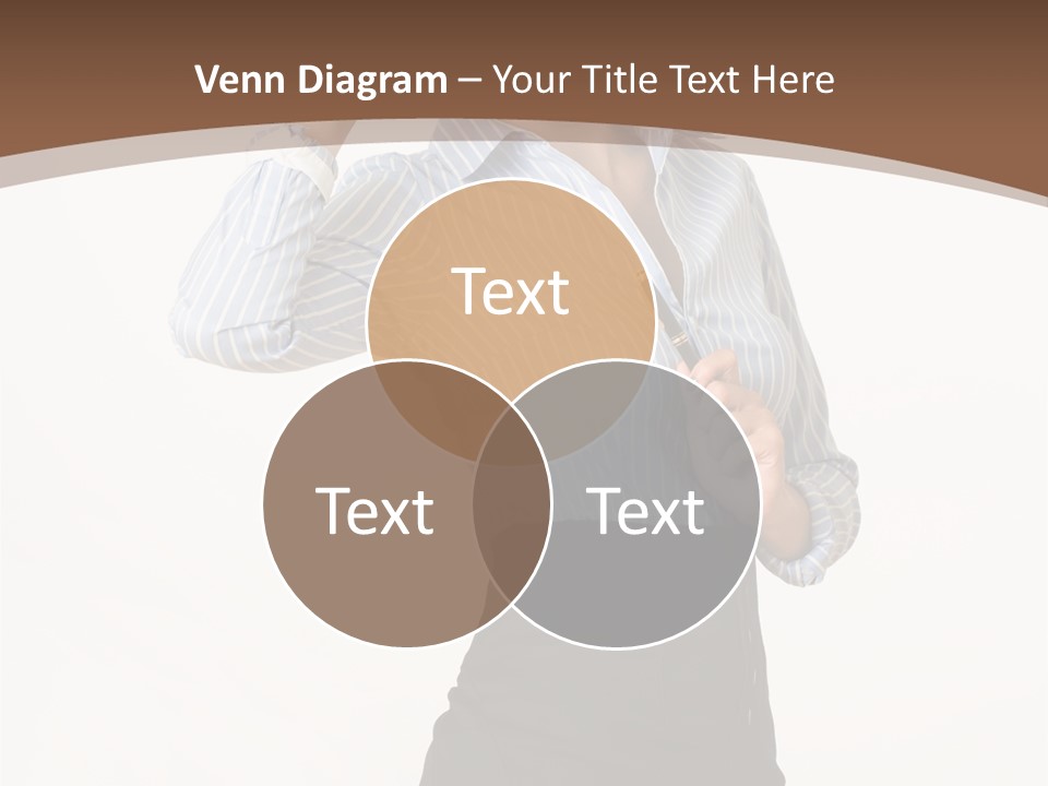 Girls Suche Erfolgreiche PowerPoint Template