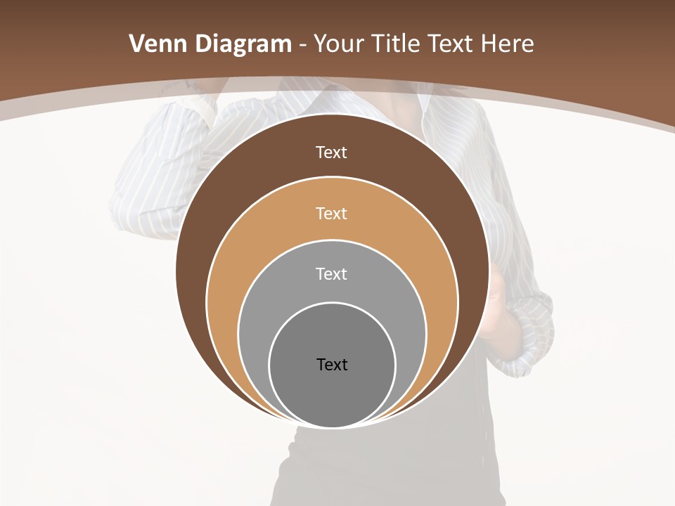 Girls Suche Erfolgreiche PowerPoint Template