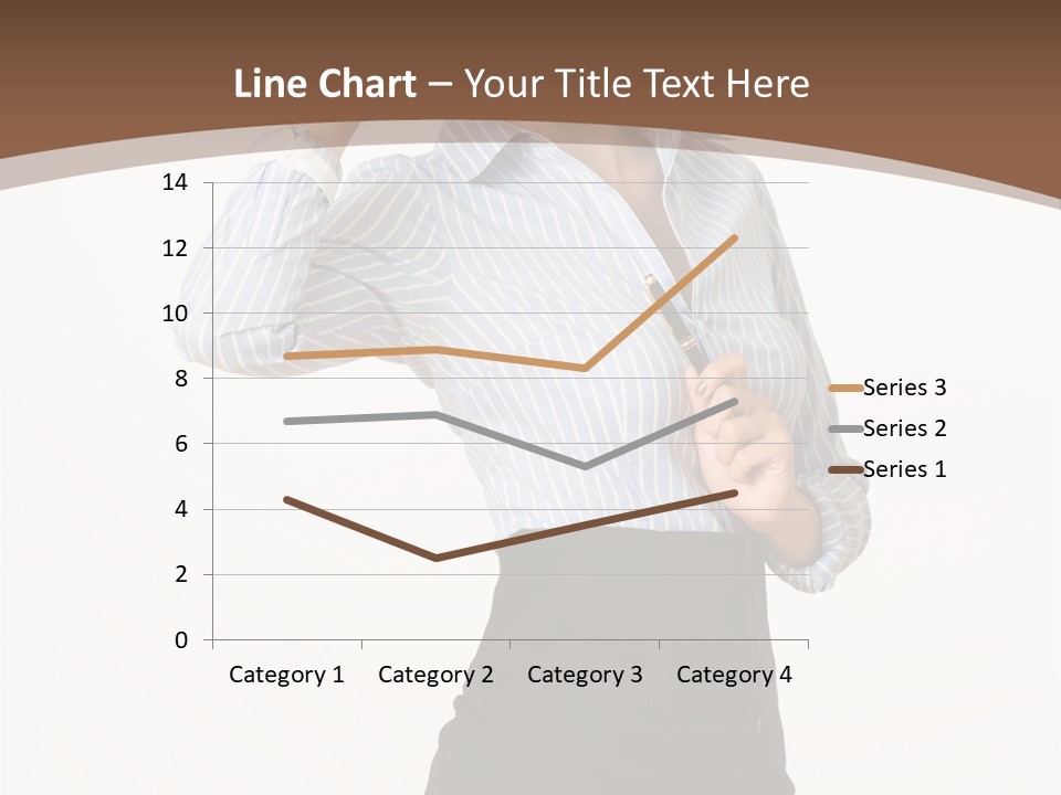 Girls Suche Erfolgreiche PowerPoint Template