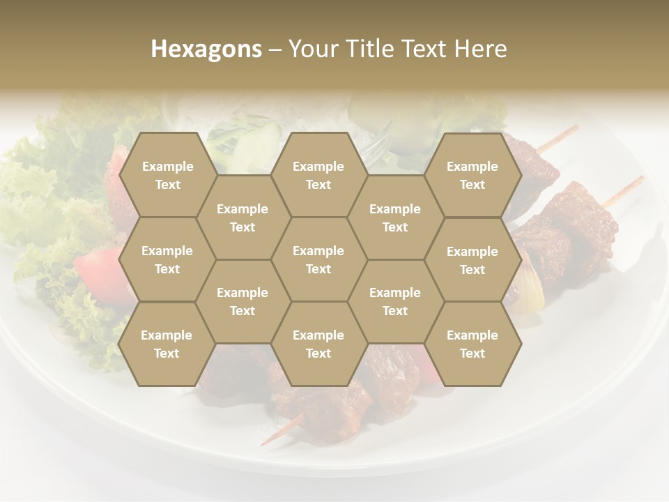 Green Tomatoes Dish PowerPoint Template