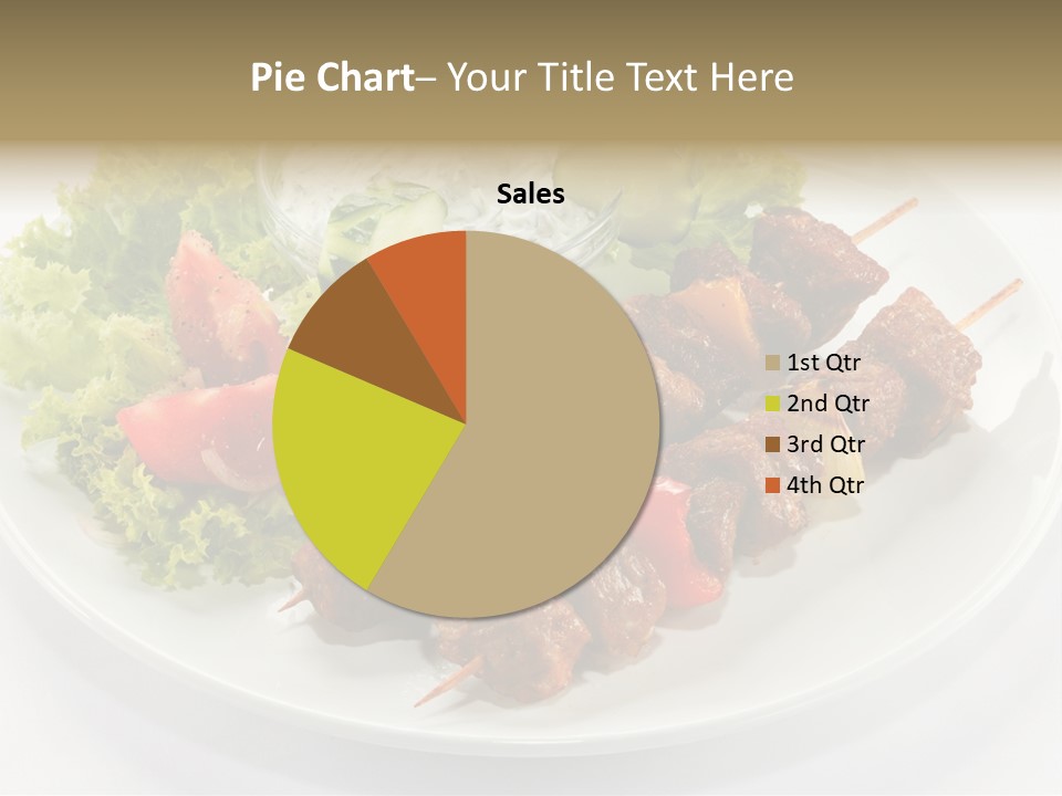 Green Tomatoes Dish PowerPoint Template