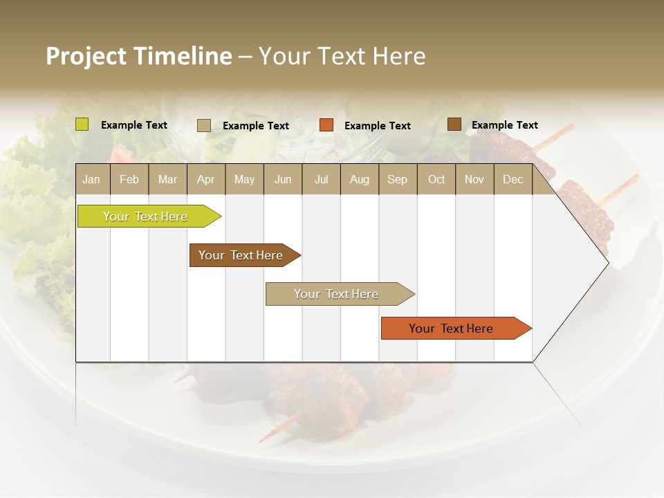 Green Tomatoes Dish PowerPoint Template