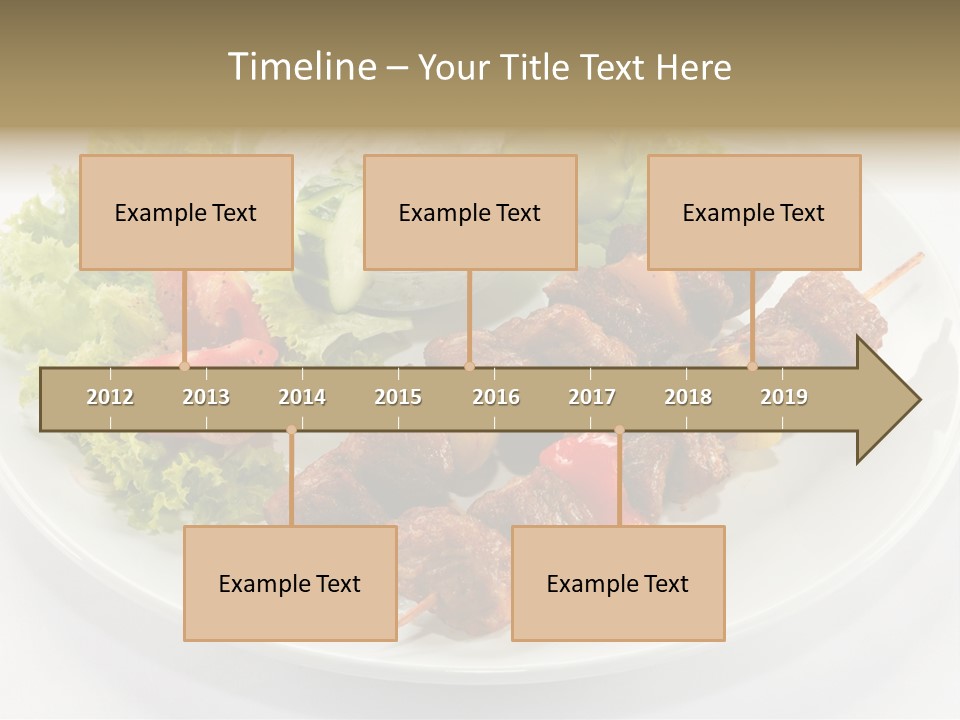 Green Tomatoes Dish PowerPoint Template