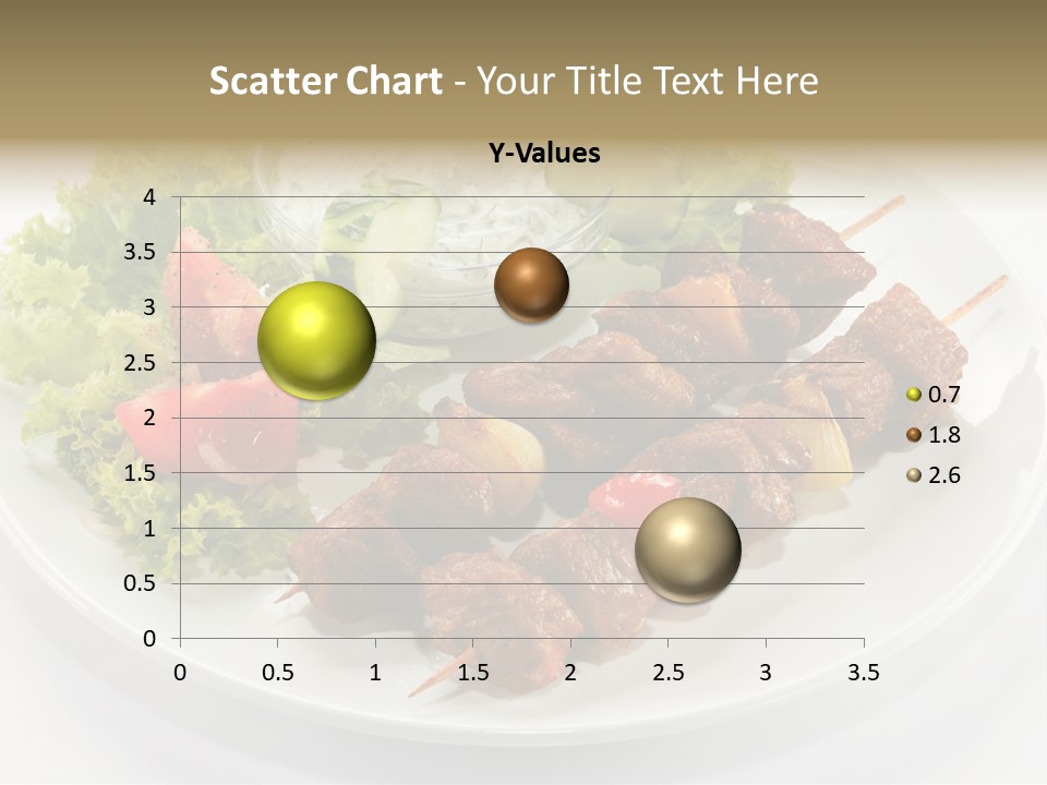 Green Tomatoes Dish PowerPoint Template