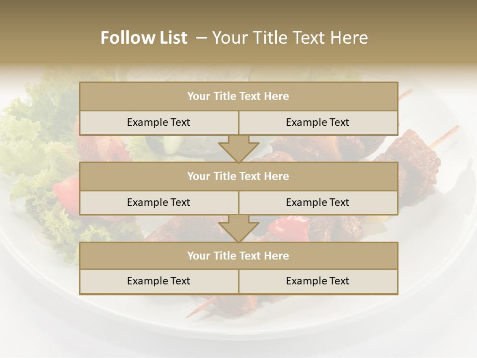 Green Tomatoes Dish PowerPoint Template