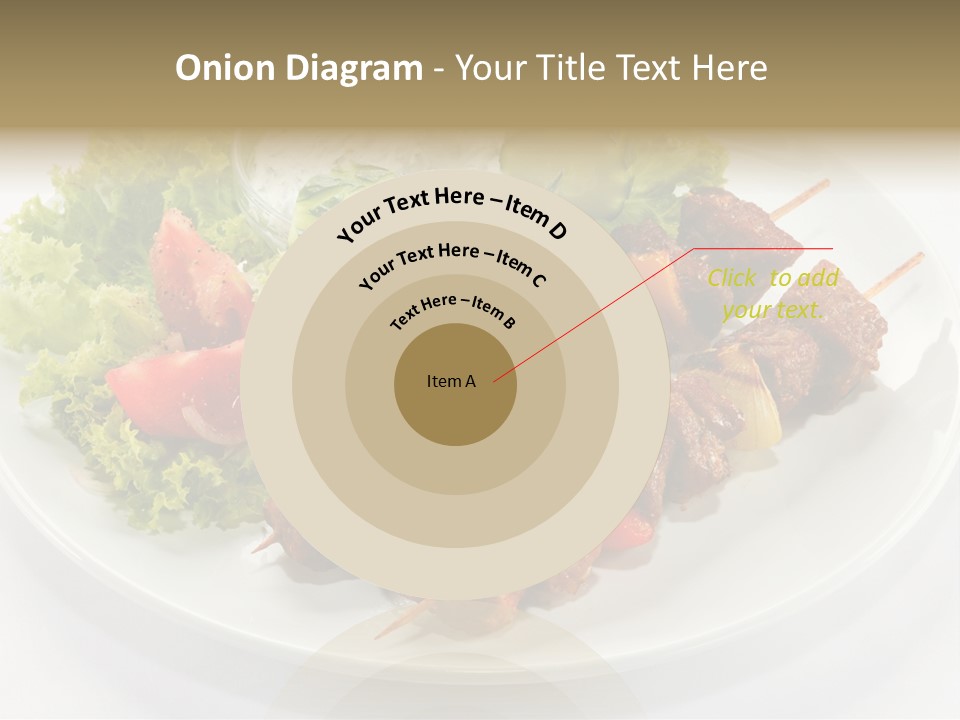 Green Tomatoes Dish PowerPoint Template