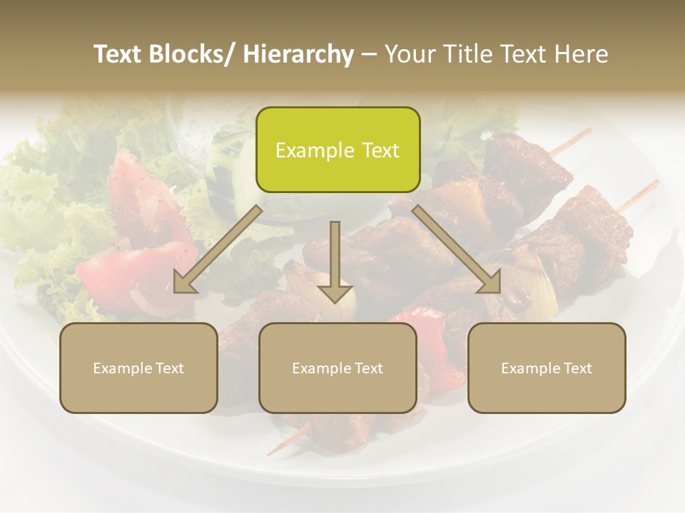 Green Tomatoes Dish PowerPoint Template