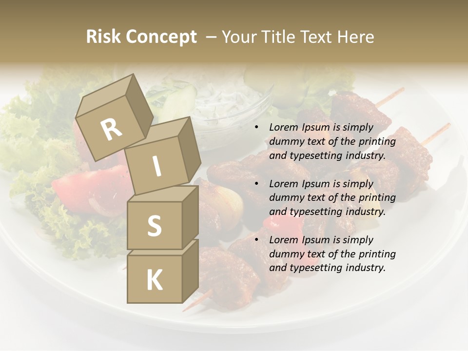 Green Tomatoes Dish PowerPoint Template