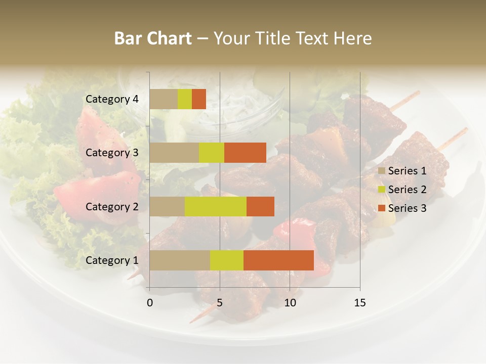 Green Tomatoes Dish PowerPoint Template